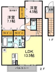 エスペランサの物件間取画像